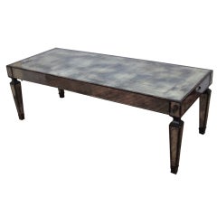 1940's Mirrored Coffee Table