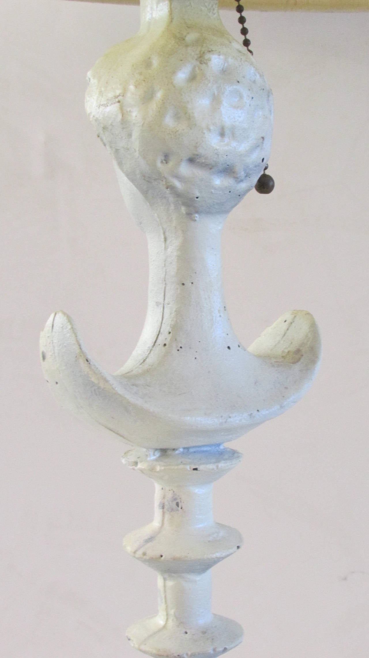 Tete de Femme Table Lamp in the Style of Alberto Giacometti In Good Condition In Rochester, NY