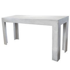 Parsons Console Table in the style of Jean Michel Frank