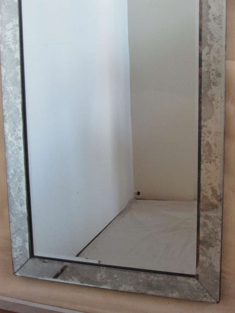 Arched Top Venetian Beveled Panel Mirror 1