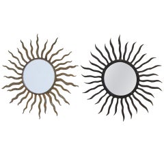 Iron Sunburst Mirrors 9