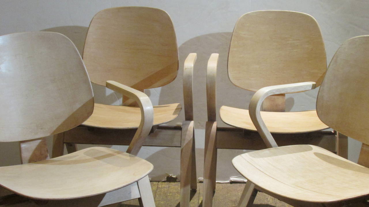 20th Century Thonet Bentwood Armchairs by Joe Atkinson ( 2 chairs sold - 2 chairs available )