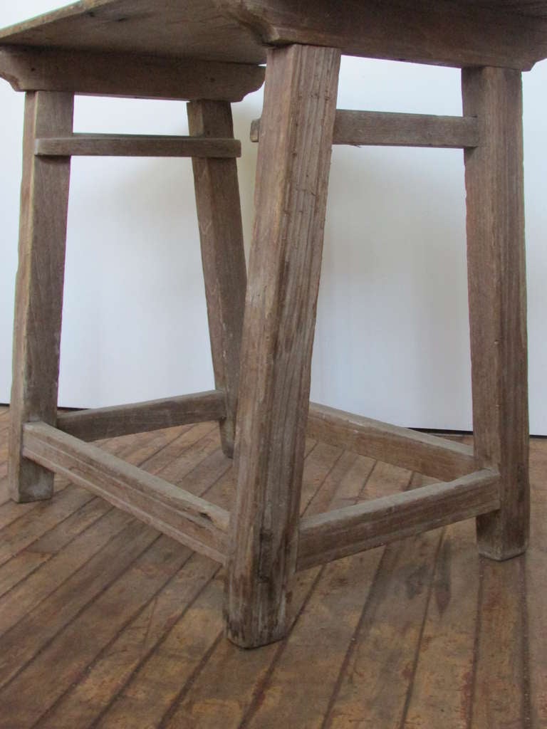 Early 19th Century Primitive Mexican Utility Work Table 2