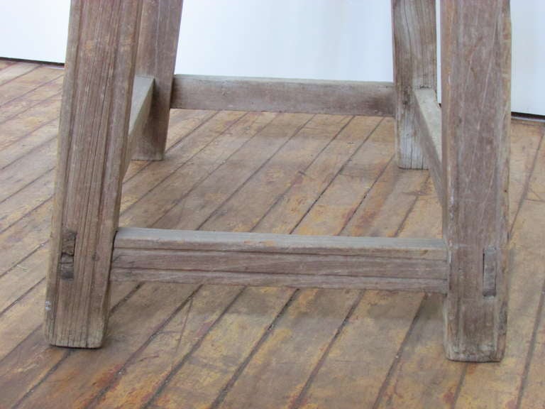 Early 19th Century Primitive Mexican Utility Work Table 3