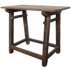 Early 19th Century Primitive Mexican Utility Work Table