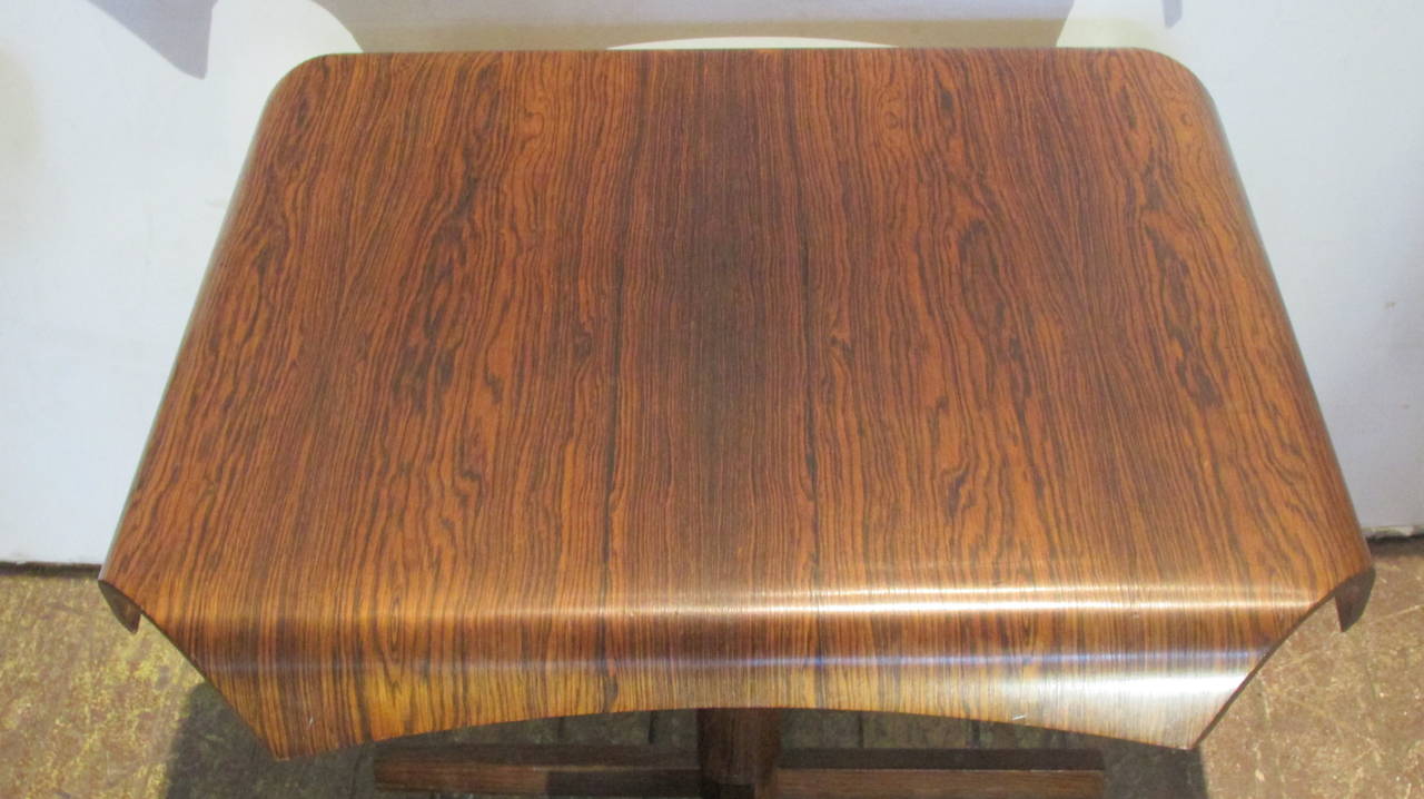 Pair of Brazilian Rosewood Side Tables by Jorge Zalszupin 1