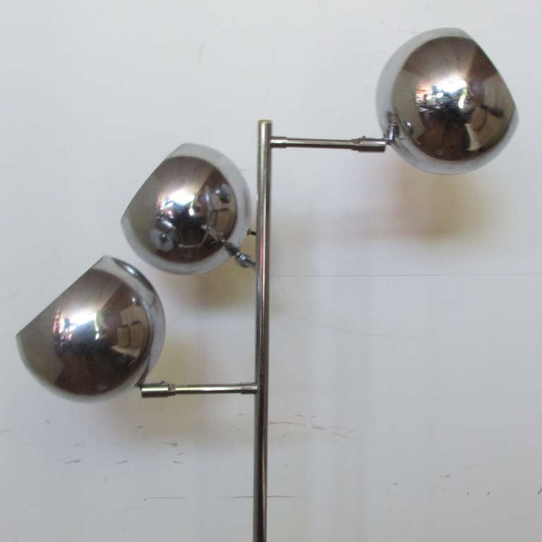Mid-Century Modern Koch & Lowy OMI Adjustable Floor Lamp