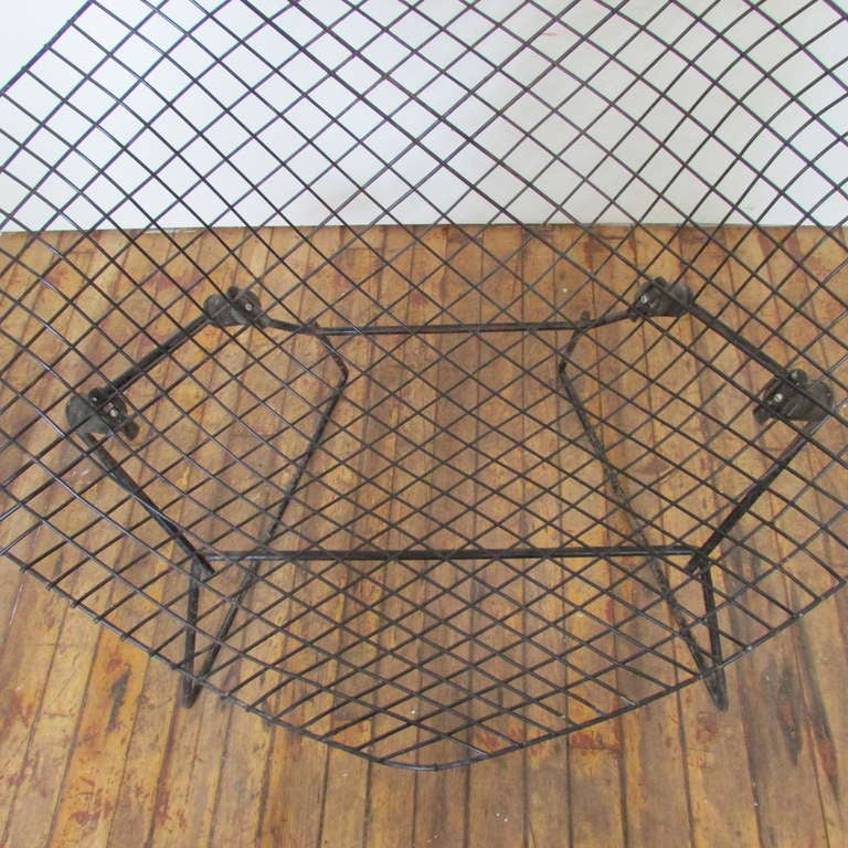 Mid-20th Century Large Diamond Chair By Harry Bertoia For Knoll