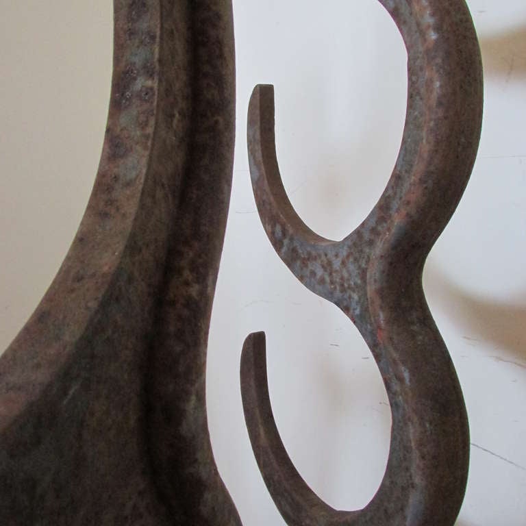20th Century Industrial Cast Iron Pipe Racks