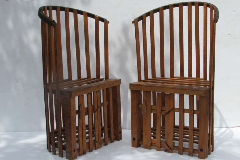 lobster trap chairs for sale