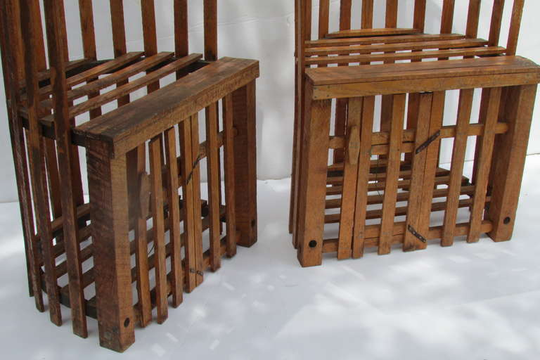 Mid 20th Century Lobster Trap Chairs In Good Condition In Rochester, NY