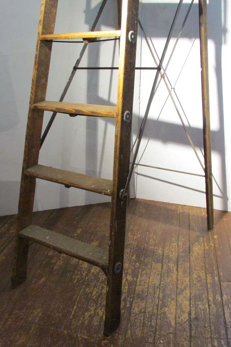 metal library ladders