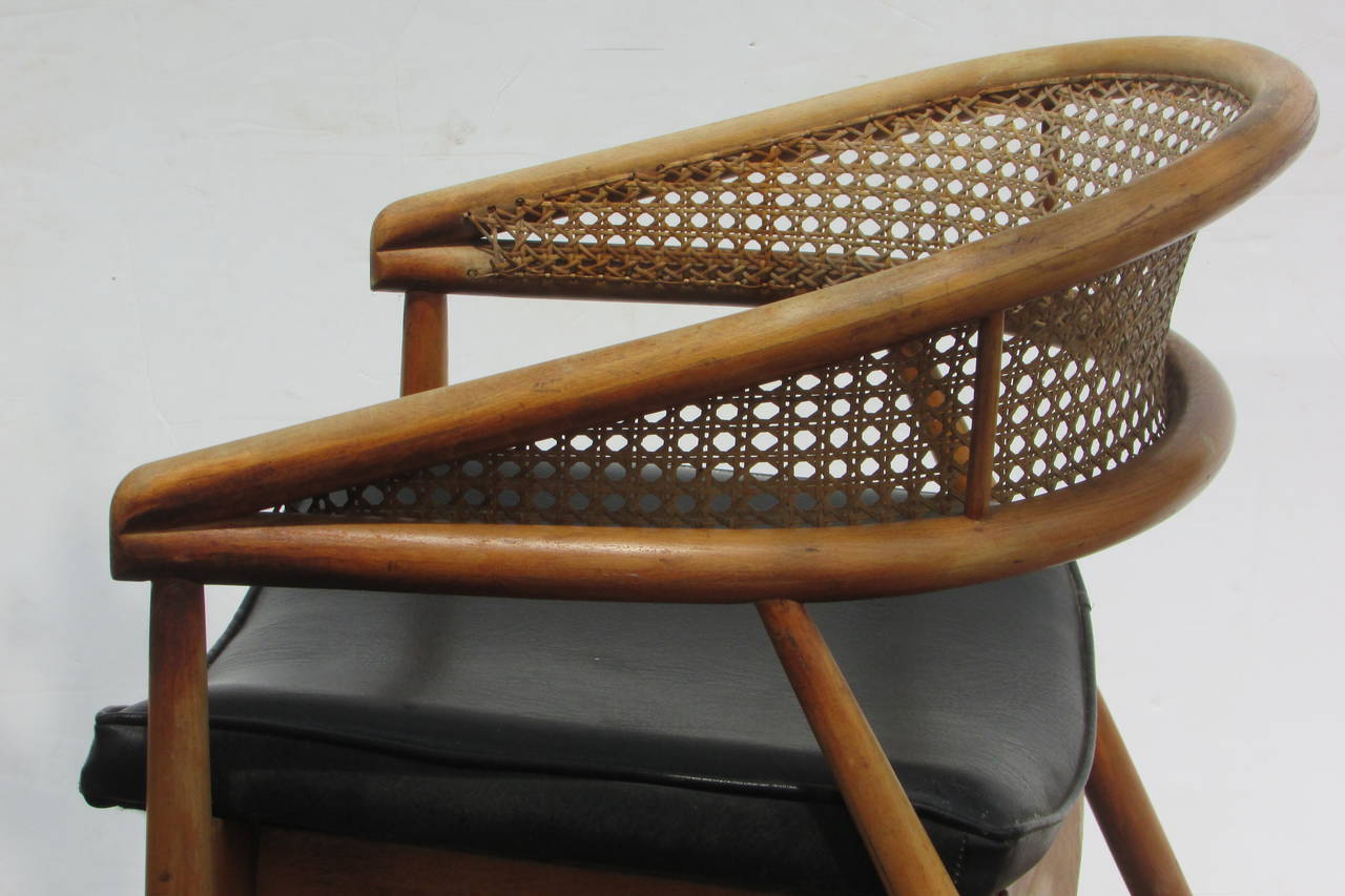 Cane James Mont Style Lounge Chairs