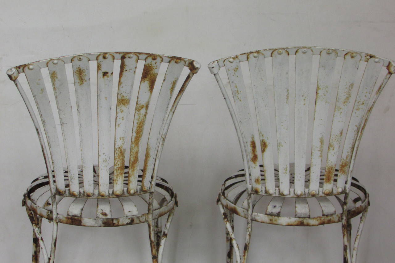 sprung garden chairs