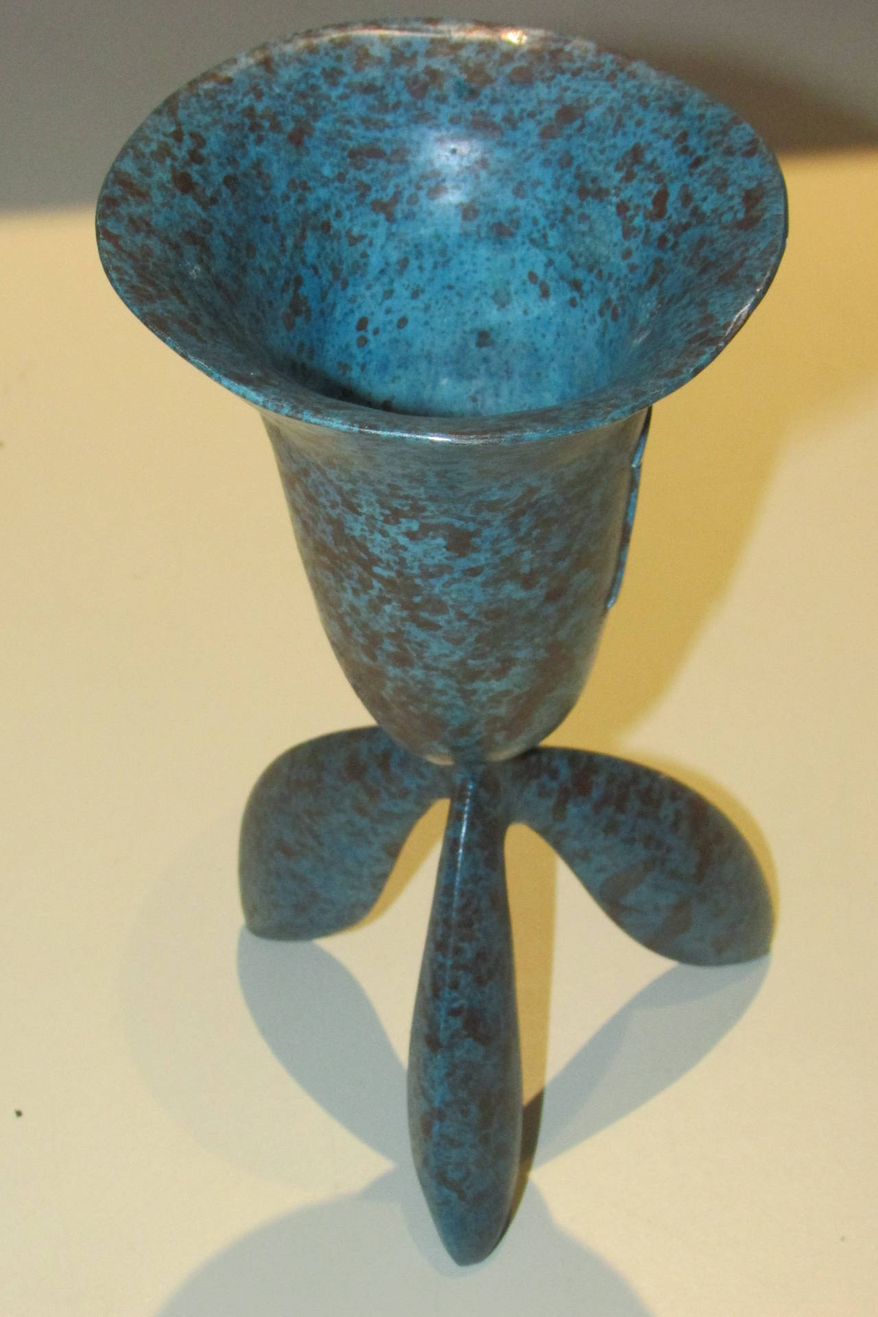 20th Century Bronze Presentation Vessel by Wendell Castle, 1994