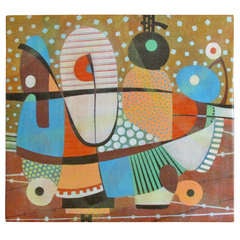 American Modernist Abstract Painting - Jane Mitchell