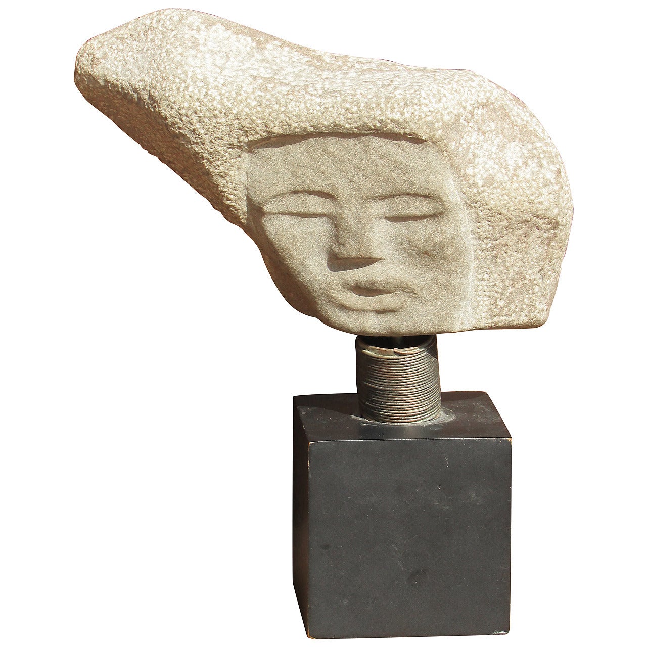 Primitive Modern Carved Stone Sculpture