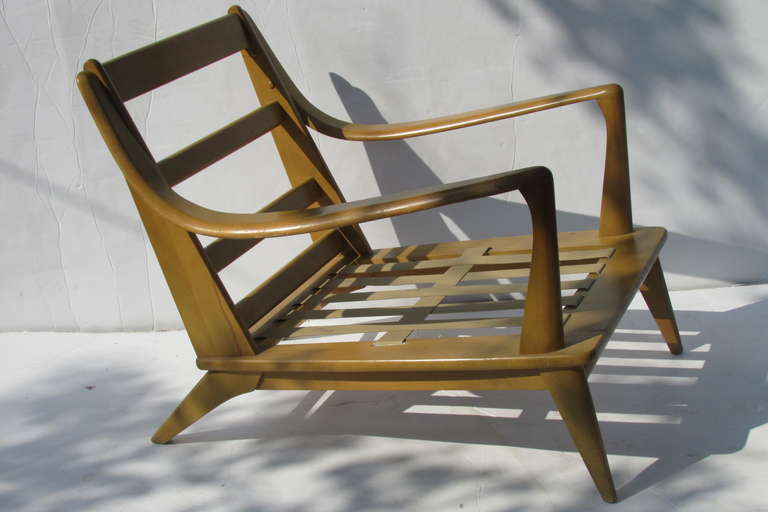 American Heywood Wakefield Streamlined Lounge Chairs