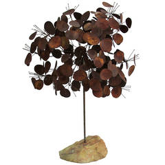 Curtis Jere Raindrops Tree Sculpture