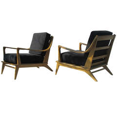 Heywood Wakefield Streamlined Lounge Chairs