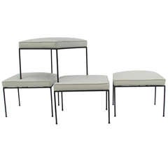 Paul McCobb Iron Stools