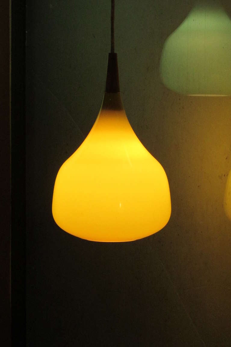 Mid-20th Century Holmegaard Pendant Lights