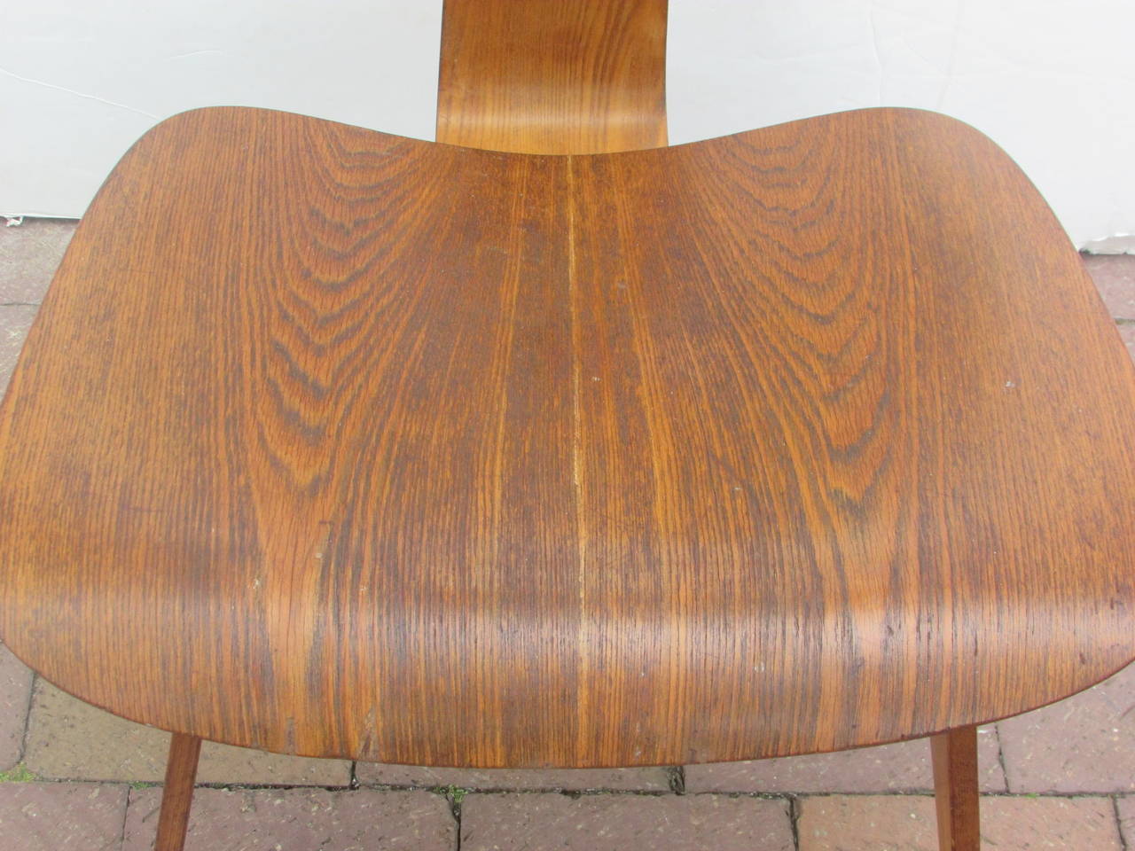 Mid-Century Modern Early Eames LCW Lounge Chairs