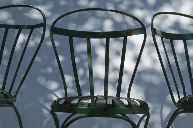 Early French Garden Chairs by Francois Carre 2