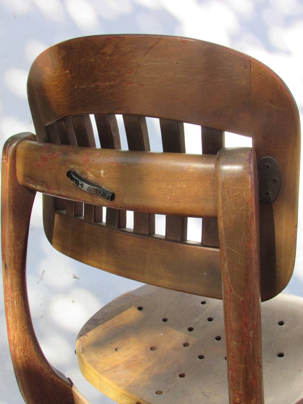 vintage drafting stools