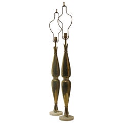Pair of Gio Ponti style Table Lamps