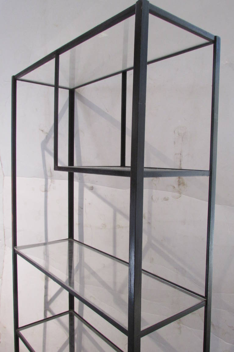 Frederic Weinberg Iron Etagere Shelving Unit 3