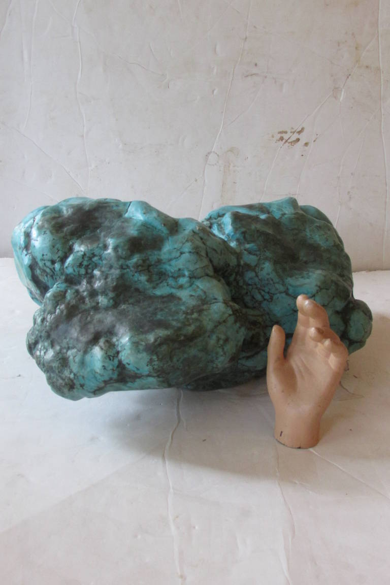Massive Turquenite Mineral Specimen 3