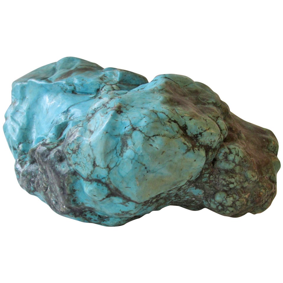 Massive Turquenite Mineral Specimen
