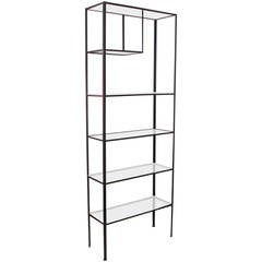 Frederic Weinberg Iron Etagere Shelving Unit