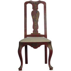 18th Century Style Venetian Chinoiserie Chair 11
