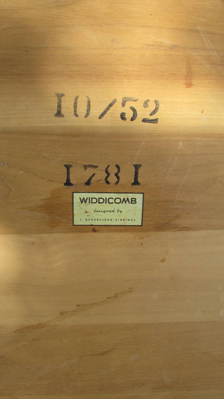 T.H. Robsjohn-Gibbings Two-Tier Table for Widdicomb 4