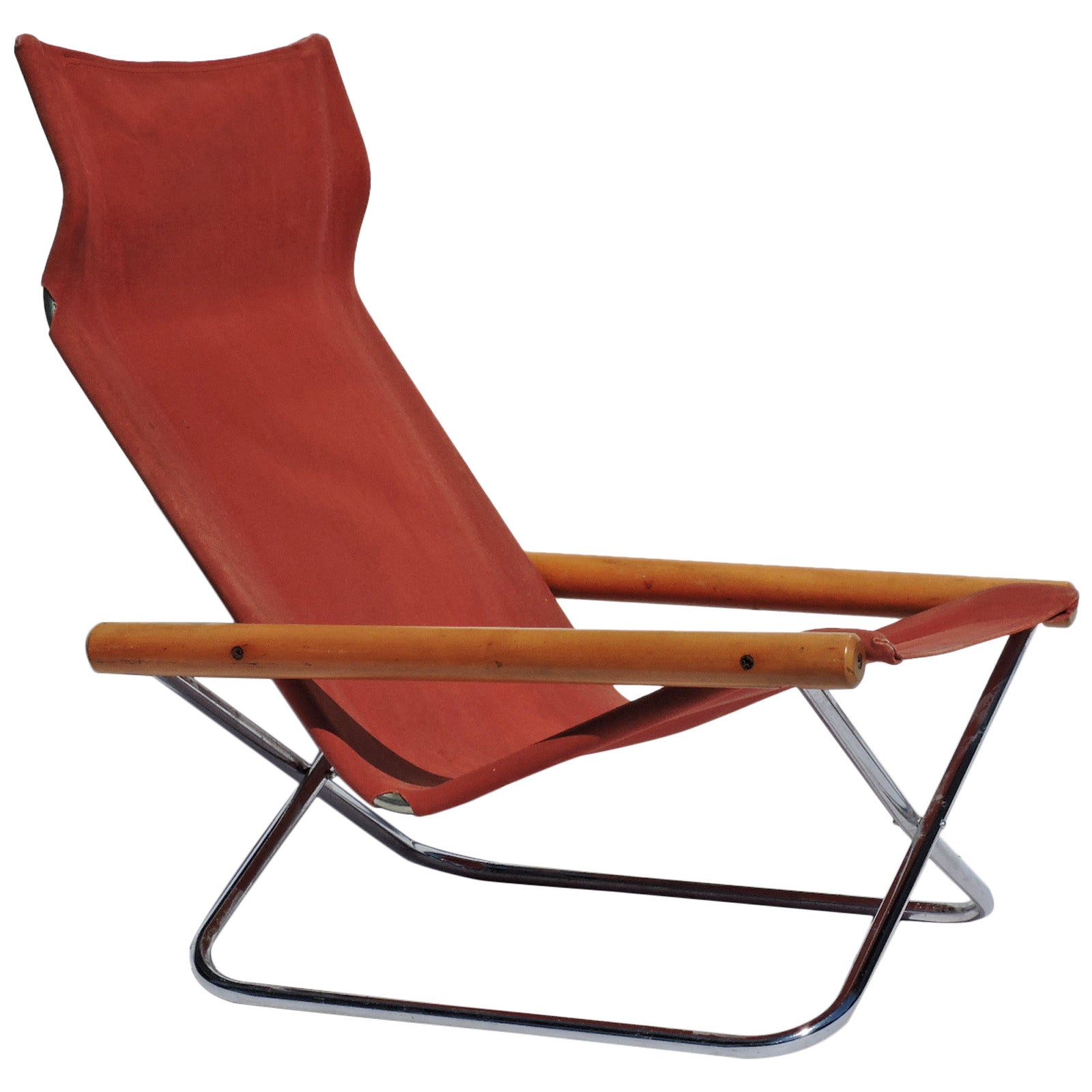 NY Folding Chair by Takeshi Nii, Japan, 1958