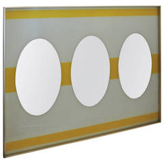 Large Op Art Mirror 2