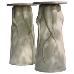 Surrealistic Fiberglass Pedestals