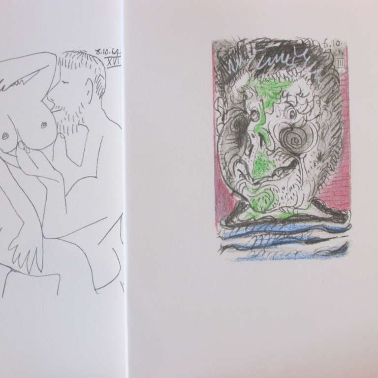 Picasso - Le Gout Du Bonheur - A Suite Of Happy, Playful And Erotic Drawings 1