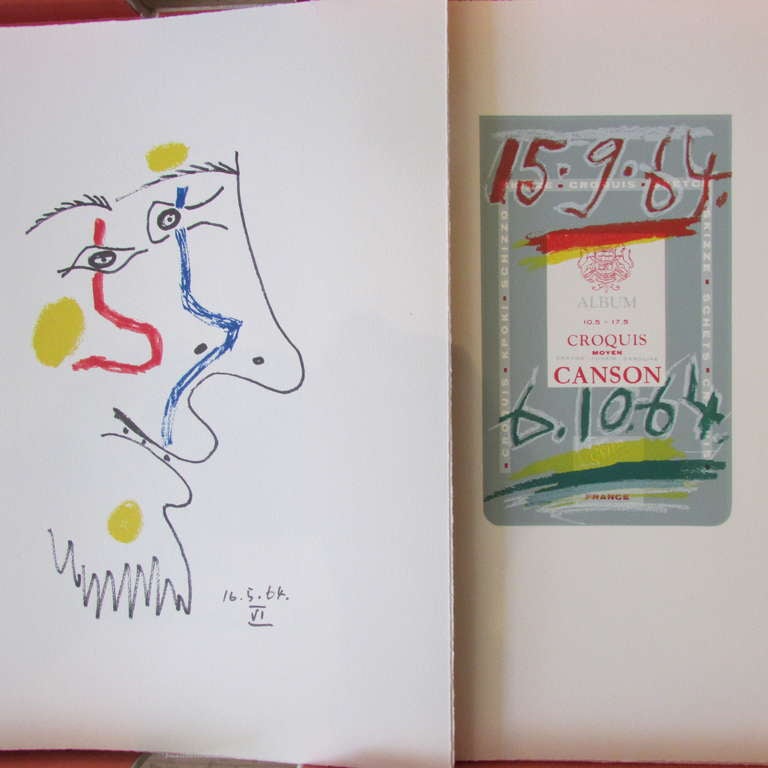 Picasso - Le Gout Du Bonheur - A Suite Of Happy, Playful And Erotic Drawings In Excellent Condition In Rochester, NY
