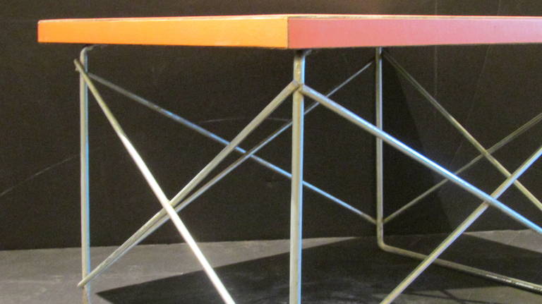 Early Eames LTR Side Table for Herman Miller In Good Condition In Rochester, NY