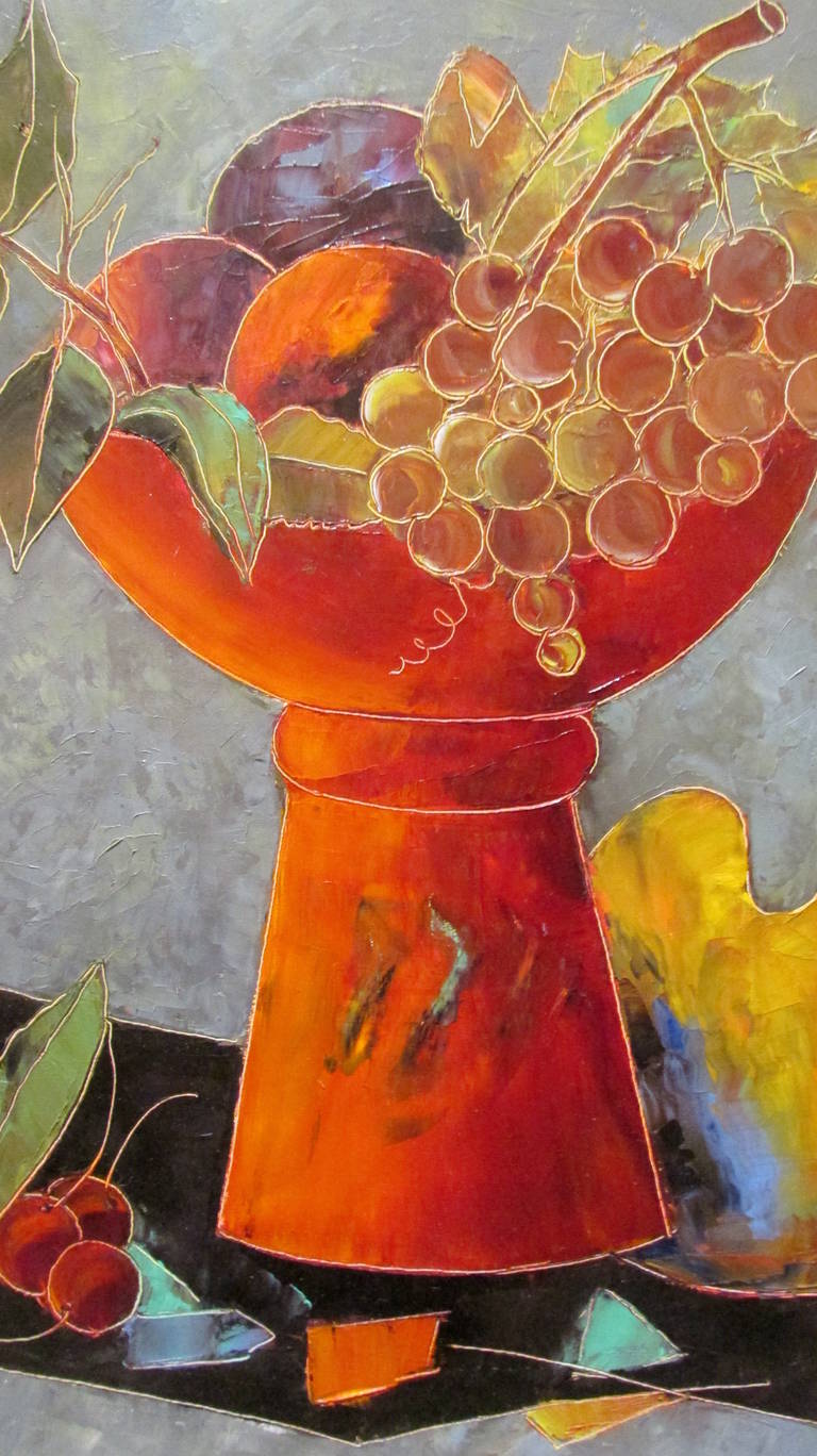 Mid Century Modern French Still Life Painting 4