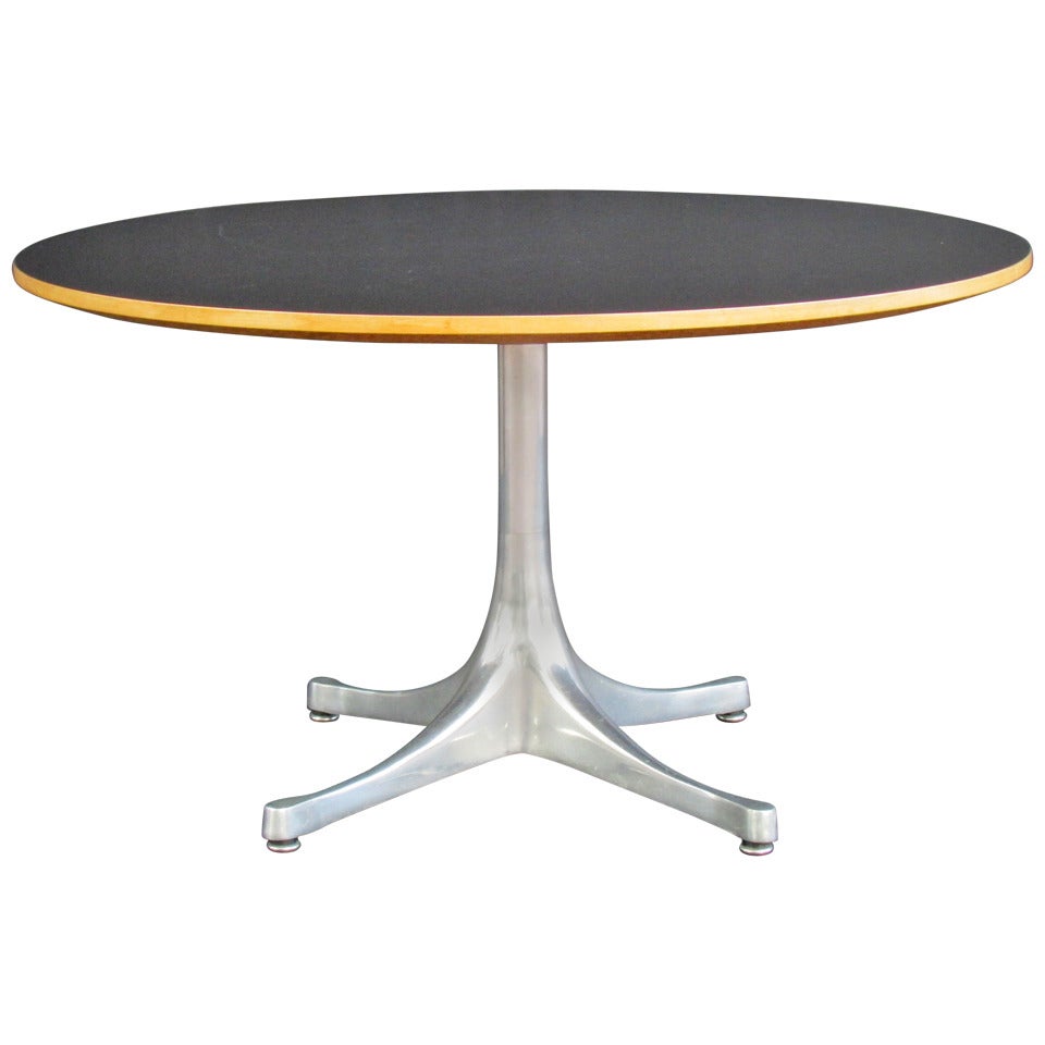 George Nelson Pedestal Base Table for Herman Miller