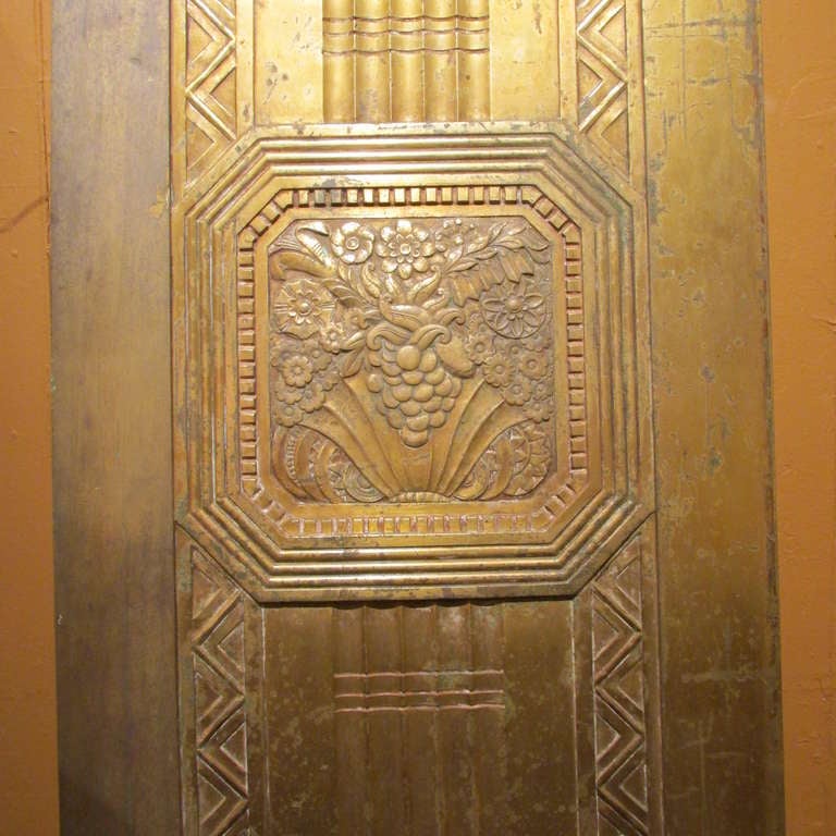 art deco door