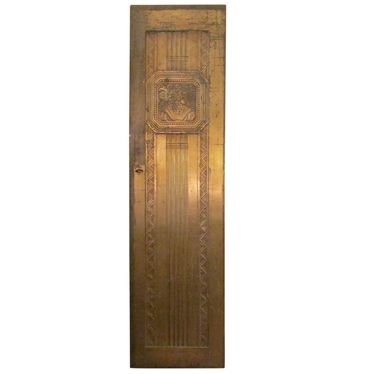 Art Deco Bronze Door For Sale at 1stdibs