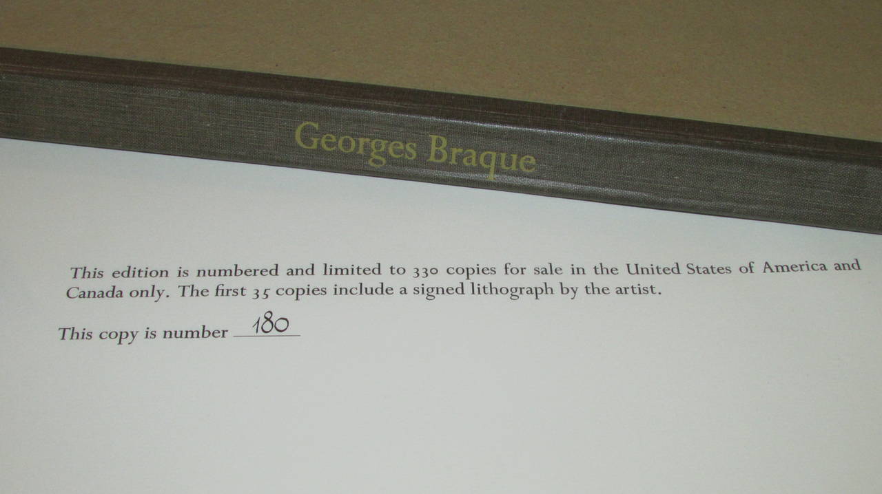 Swiss Georges Braque - Ten Works - A Limited First Edition in Facsimile - 180/330