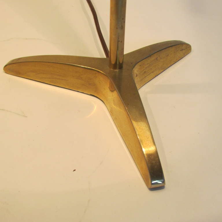 Gerald Thurston Brass Table Lamps For Stiffel In Excellent Condition In Rochester, NY