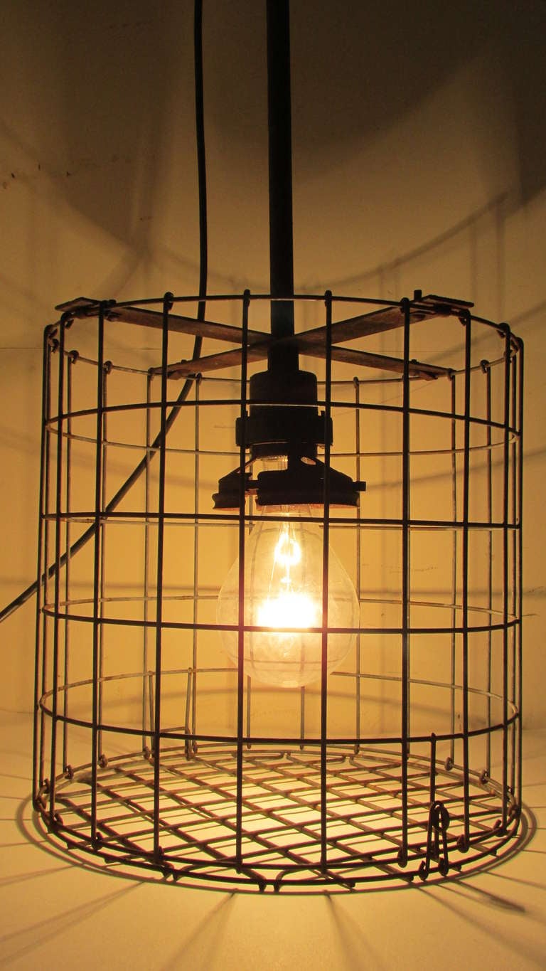 industrial cage lighting