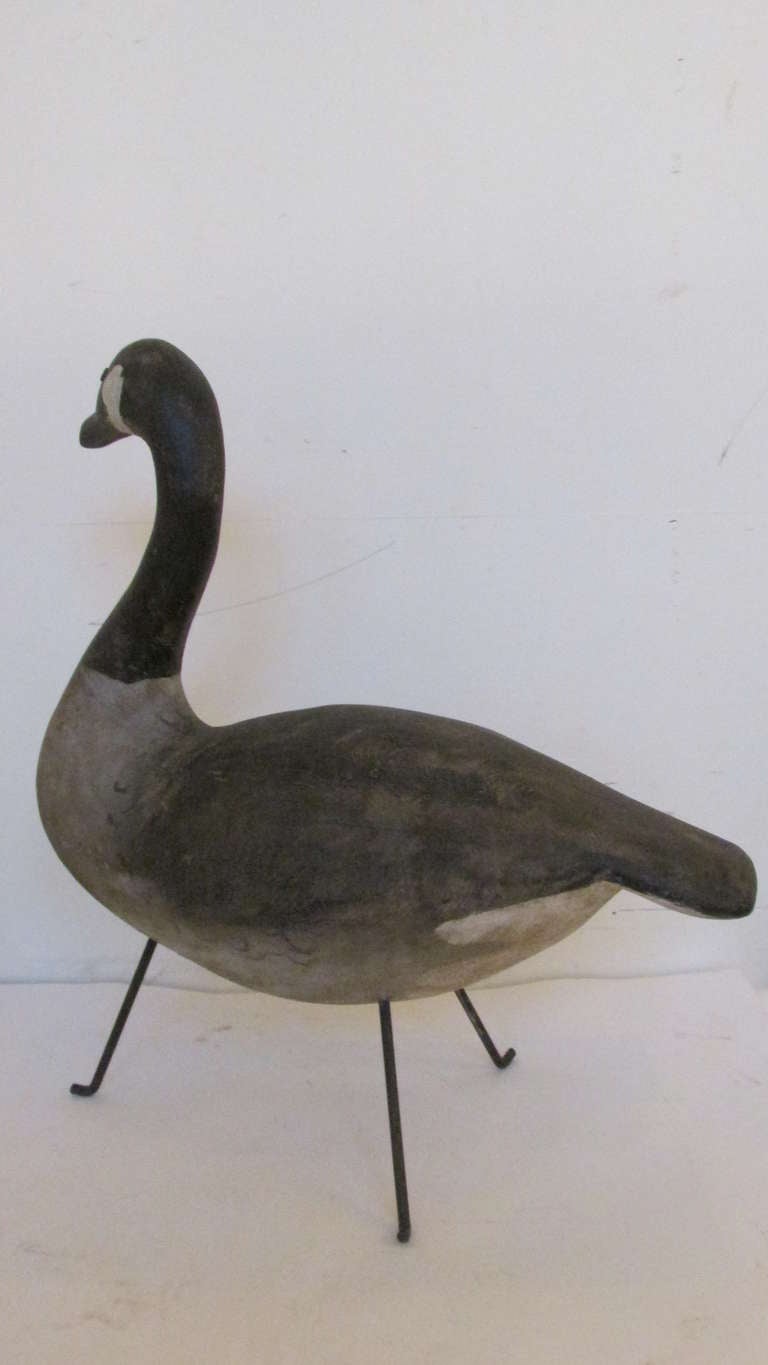 Canadian Goose Folk Art Decoy 1